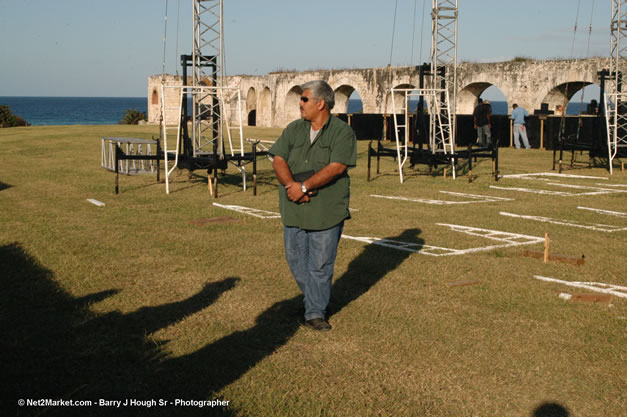 TurnKey Production's Office & Aqueduct Venue Under Construction - Tuesday, January 16th - 10th Anniversary - Air Jamaica Jazz & Blues Festival 2007 - The Art of Music - Tuesday, January 23 - Saturday, January 27, 2007, The Aqueduct on Rose Hall, Montego Bay, Jamaica - Negril Travel Guide, Negril Jamaica WI - http://www.negriltravelguide.com - info@negriltravelguide.com...!