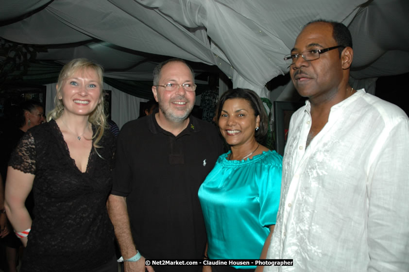 The Hon. Orette Bruce Goldwin, M.P., Prime Minister of Jamaica, Minister of Tourism, Hon. Edmund Bartlett, and Director of Tourism, Basil Smith at the Air Jamaica Jazz and Blues Festival 2008 The Art of Music - Ridday, January 25, 2008 - Air Jamaica Jazz & Blues 2008 The Art of Music venue at the Aqaueduct on Rose Hall Resort & Counrty Club, Montego Bay, St. James, Jamaica W.I. - Thursday, January 24 - Saturday, January 26, 2008 - Photographs by Net2Market.com - Claudine Housen & Barry J. Hough Sr, Photographers - Negril Travel Guide, Negril Jamaica WI - http://www.negriltravelguide.com - info@negriltravelguide.com...!