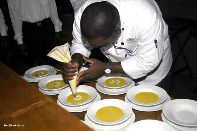 Sunset Beach Resort & Spa - CHA Press Dinner - January 9th, 2005 - Caribbean MarketPlace 2005 by the Caribbean Hotel Association - Negril Travel Guide, Negril Jamaica WI - http://www.negriltravelguide.com - info@negriltravelguide.com...!