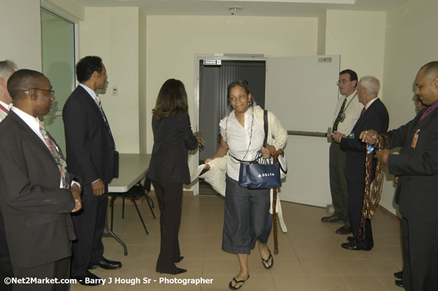 Delta Air Lines Inaugural Flight From New York's JFK Airport to Sangster International Airport, Montego Bay, Jamaica - June 9, 2007 - Sangster International Airport - Montego Bay, St James, Jamaica W.I. - MBJ Limited - Transforming Sangster International Airport into a world class facility - Photographs by Net2Market.com - Negril Travel Guide, Negril Jamaica WI - http://www.negriltravelguide.com - info@negriltravelguide.com...!