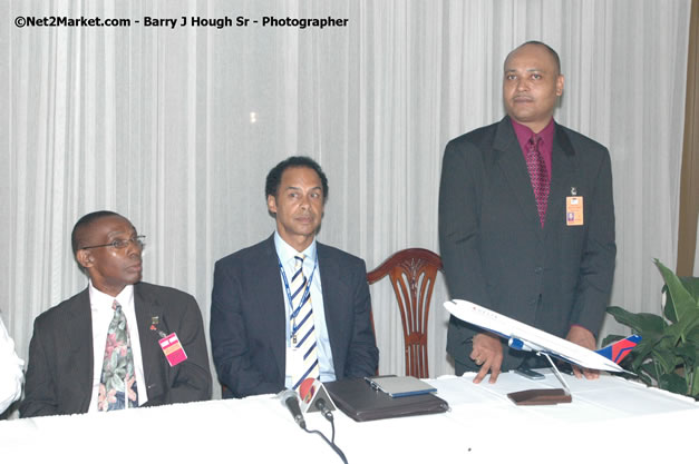 Delta Air Lines Inaugural Flight From New York's JFK Airport to Sangster International Airport, Montego Bay, Jamaica - June 9, 2007 - Sangster International Airport - Montego Bay, St James, Jamaica W.I. - MBJ Limited - Transforming Sangster International Airport into a world class facility - Photographs by Net2Market.com - Negril Travel Guide, Negril Jamaica WI - http://www.negriltravelguide.com - info@negriltravelguide.com...!