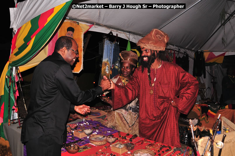 Minister of Tourism, Edmund Bartlett @ Jamaica Jazz and Blues Festival 2009 - Presented by Air Jamaica - Saturday, January 24, 2009 - Venue at the Aqueduct on Rose Hall Resort &amp; Country Club, Montego Bay, Jamaica - Thursday, January 22 - Saturday, January 24, 2009 - Photographs by Net2Market.com - Barry J. Hough Sr, Photographer/Photojournalist - Negril Travel Guide, Negril Jamaica WI - http://www.negriltravelguide.com - info@negriltravelguide.com...!