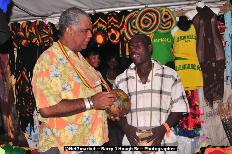 Minister of Tourism, Edmund Bartlett @ Jamaica Jazz and Blues Festival 2009 - Presented by Air Jamaica - Saturday, January 24, 2009 - Venue at the Aqueduct on Rose Hall Resort &amp; Country Club, Montego Bay, Jamaica - Thursday, January 22 - Saturday, January 24, 2009 - Photographs by Net2Market.com - Barry J. Hough Sr, Photographer/Photojournalist - Negril Travel Guide, Negril Jamaica WI - http://www.negriltravelguide.com - info@negriltravelguide.com...!