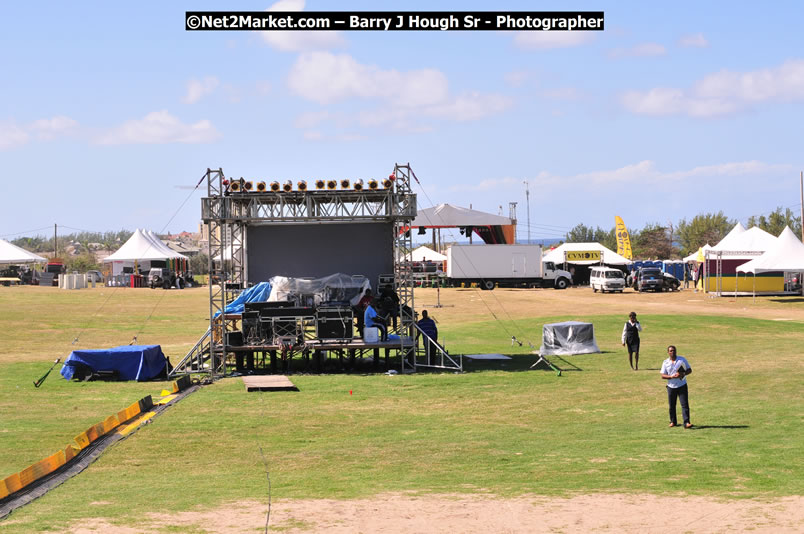 Preparations Continue [One Day To Go] at the Venue & Office - Jamaica Jazz and Blues Festival 2009 - Presented by Air Jamaica - Thursday, January 15, 2009 - Venue at the Aqueduct on Rose Hall Resort &amp; Country Club, Montego Bay, Jamaica - Thursday, January 22 - Saturday, January 24, 2009 - Photographs by Net2Market.com - Barry J. Hough Sr, Photographer/Photojournalist - Negril Travel Guide, Negril Jamaica WI - http://www.negriltravelguide.com - info@negriltravelguide.com...!