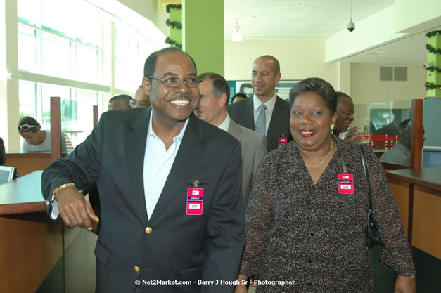 Minister of Tourism, Hon. Edmund Bartlett - Director of Tourism, Basil Smith, and Mayor of Montego Bay, Councillor Charles Sinclair Launch of Winter Tourism Season at Sangster International Airport, Saturday, December 15, 2007 - Sangster International Airport - MBJ Airports Limited, Montego Bay, Jamaica W.I. - Photographs by Net2Market.com - Barry J. Hough Sr, Photographer - Negril Travel Guide, Negril Jamaica WI - http://www.negriltravelguide.com - info@negriltravelguide.com...!