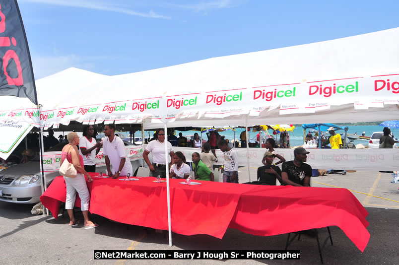 Lucea Cross the Harbour @ Lucea Car Park - All Day Event - Cross the Harbour Swim, Boat Rides, and Entertainment for the Family - Concert Featuring: Bushman, George Nooksl, Little Hero, Bushi One String, Dog Rice and many local Artists - Friday, August 1, 2008 - Lucea, Hanover Jamaica - Photographs by Net2Market.com - Barry J. Hough Sr. Photojournalist/Photograper - Photographs taken with a Nikon D300 - Negril Travel Guide, Negril Jamaica WI - http://www.negriltravelguide.com - info@negriltravelguide.com...!