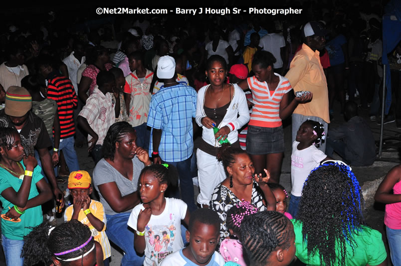 Lucea Cross the Harbour @ Lucea Car Park - All Day Event - Cross the Harbour Swim, Boat Rides, and Entertainment for the Family - Concert Featuring: Bushman, George Nooksl, Little Hero, Bushi One String, Dog Rice and many local Artists - Friday, August 1, 2008 - Lucea, Hanover Jamaica - Photographs by Net2Market.com - Barry J. Hough Sr. Photojournalist/Photograper - Photographs taken with a Nikon D300 - Negril Travel Guide, Negril Jamaica WI - http://www.negriltravelguide.com - info@negriltravelguide.com...!