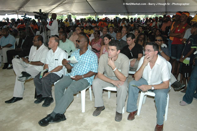 Palladium Hotels & Resorts - Groundbreaking of the 1600-Room Grand Palladium Lady Hamilton Resort & Spa and the Grand Palludium Jamaica Resort & Spa - Special Address: The Most Honorable Portia Simpson-Miller, O.N., M.P., Prime Minister of Jamaica - The Point, Lucea, Hanover, Saturday, November 11, 2006 @ 2:00 pm - Negril Travel Guide, Negril Jamaica WI - http://www.negriltravelguide.com - info@negriltravelguide.com...!