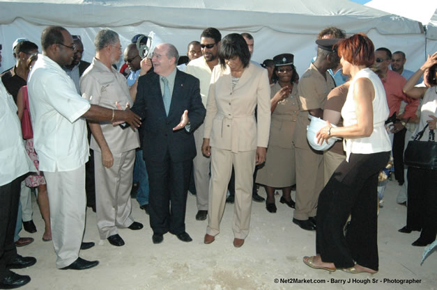 Palladium Hotels & Resorts - Groundbreaking of the 1600-Room Grand Palladium Lady Hamilton Resort & Spa and the Grand Palludium Jamaica Resort & Spa - Special Address: The Most Honorable Portia Simpson-Miller, O.N., M.P., Prime Minister of Jamaica - The Point, Lucea, Hanover, Saturday, November 11, 2006 @ 2:00 pm - Negril Travel Guide, Negril Jamaica WI - http://www.negriltravelguide.com - info@negriltravelguide.com...!