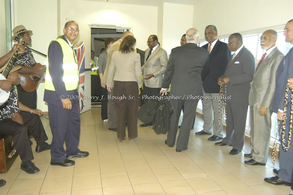  British Airways Inaugurates New Scheduled Service from London Gatwick Airport to Sangster International Airport, Montego Bay, Jamaica, Thursday, October 29, 2009 - Photographs by Barry J. Hough Sr. Photojournalist/Photograper - Photographs taken with a Nikon D70, D100, or D300 - Negril Travel Guide, Negril Jamaica WI - http://www.negriltravelguide.com - info@negriltravelguide.com...!