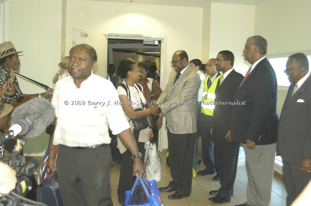  British Airways Inaugurates New Scheduled Service from London Gatwick Airport to Sangster International Airport, Montego Bay, Jamaica, Thursday, October 29, 2009 - Photographs by Barry J. Hough Sr. Photojournalist/Photograper - Photographs taken with a Nikon D70, D100, or D300 - Negril Travel Guide, Negril Jamaica WI - http://www.negriltravelguide.com - info@negriltravelguide.com...!