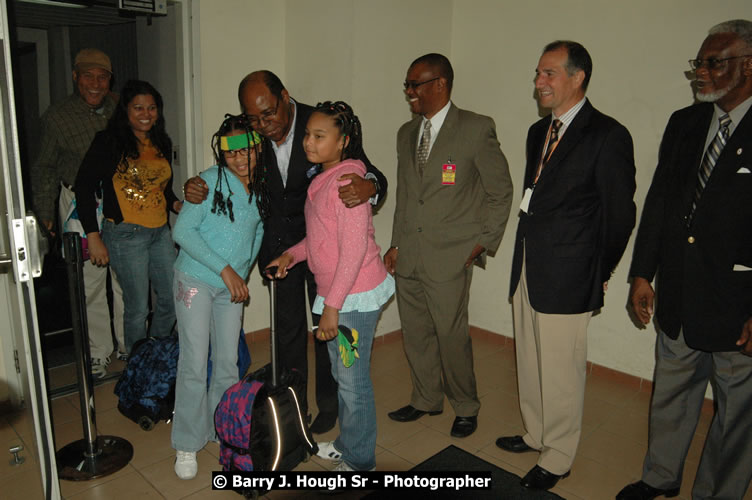 JetBue Airways' Inaugural Air Service between Sangster International Airport, Montego Bay and John F. Kennedy Airport, New York at MBJ Airports Sangster International Airport, Montego Bay, St. James, Jamaica - Thursday, May 21, 2009 - Photographs by Net2Market.com - Barry J. Hough Sr, Photographer/Photojournalist - Negril Travel Guide, Negril Jamaica WI - http://www.negriltravelguide.com - info@negriltravelguide.com...!