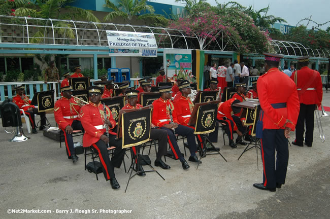 MS Freedom Of The Seas [Royal Caribbean International's - Newest Vessel] Plaques &amp; Keys Ceremony in order to commemorate its first arrival at the Port Montego Bay Photos - Negril Travel Guide, Negril Jamaica WI - http://www.negriltravelguide.com - info@negriltravelguide.com...!