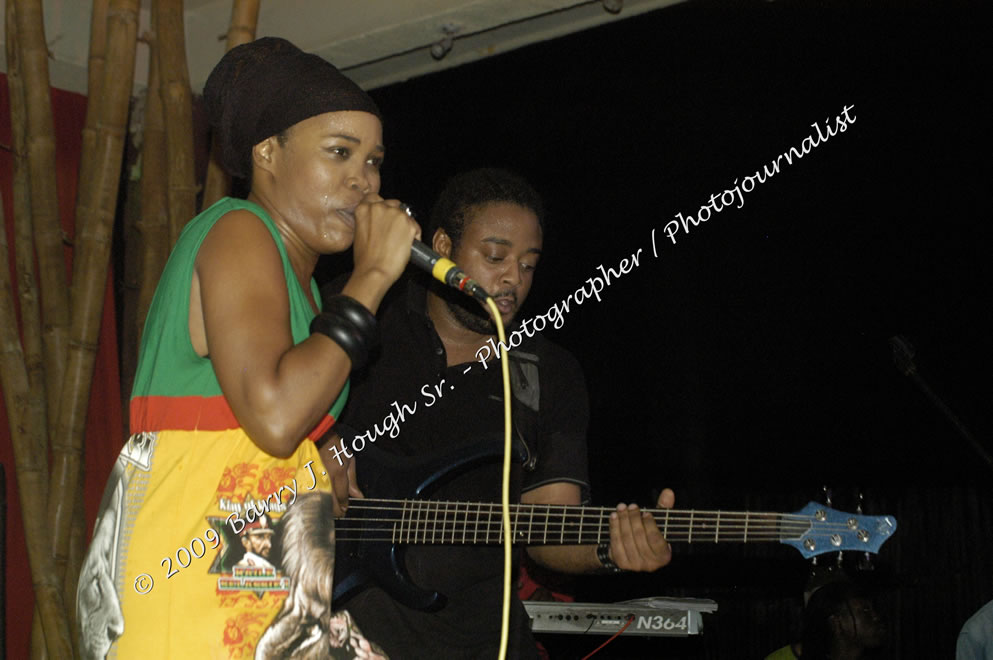  Queen Ifrica "Live in Concert" Negril Escape Resort & Spa, Openning Acts: Edge Michael, and Fyakin, One Love Reggae Summer Series, West End, Negril, Westmoreland, Jamaica W.I. - Tuesday, August 4, 2009 - Photographs by Barry J. Hough Sr. Photojournalist/Photograper - Photographs taken with a Nikon D70, D100, or D300 - Negril Travel Guide, Negril Jamaica WI - http://www.negriltravelguide.com - info@negriltravelguide.com...!