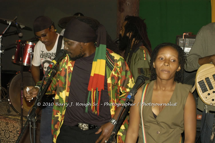 JAH Cure - Live In Concert @ Negril Escape Resort and Spa, December 15, 2009, One Love Drive, West End, Negril, Westmoreland, Jamaica W.I. - Photographs by Net2Market.com - Barry J. Hough Sr, Photographer/Photojournalist - Negril Travel Guide, Negril Jamaica WI - http://www.negriltravelguide.com - info@negriltravelguide.com...!