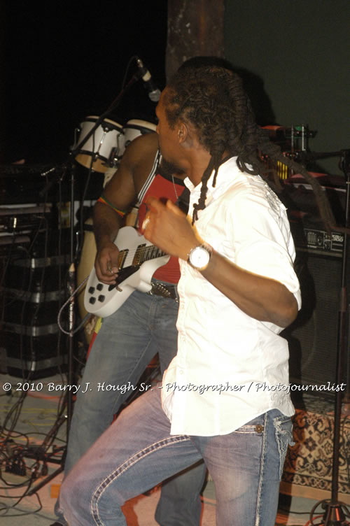 JAH Cure - Live In Concert @ Negril Escape Resort and Spa, December 15, 2009, One Love Drive, West End, Negril, Westmoreland, Jamaica W.I. - Photographs by Net2Market.com - Barry J. Hough Sr, Photographer/Photojournalist - Negril Travel Guide, Negril Jamaica WI - http://www.negriltravelguide.com - info@negriltravelguide.com...!