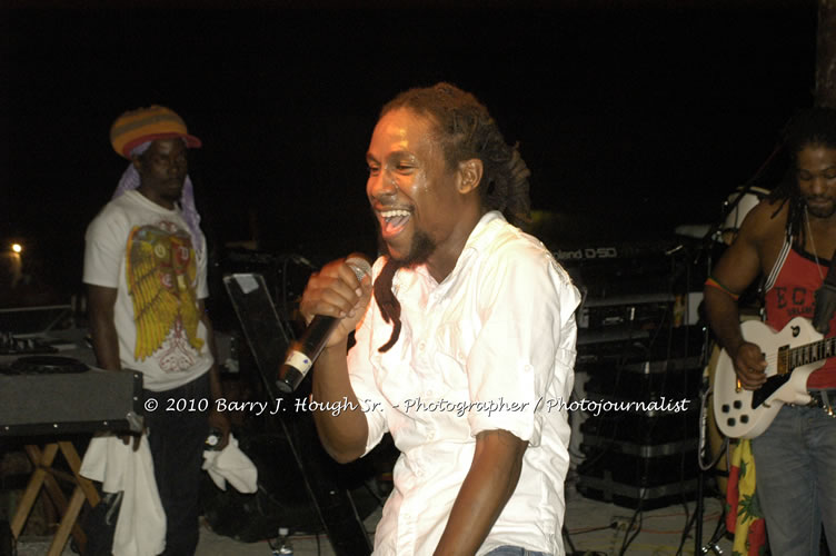 JAH Cure - Live In Concert @ Negril Escape Resort and Spa, December 15, 2009, One Love Drive, West End, Negril, Westmoreland, Jamaica W.I. - Photographs by Net2Market.com - Barry J. Hough Sr, Photographer/Photojournalist - Negril Travel Guide, Negril Jamaica WI - http://www.negriltravelguide.com - info@negriltravelguide.com...!