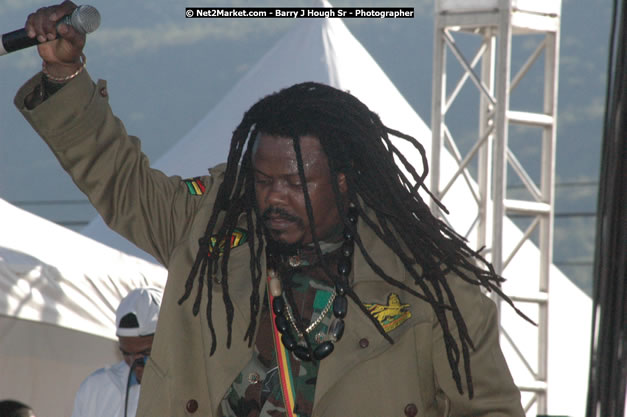 Luciano at Tru-Juice Rebel Salute 2008 - The 15th staging of Tru-Juice Rebel Salute, Saturday, January 12, 2008, Port Kaiser Sports Club, St. Elizabeth, Jamaica W.I. - Photographs by Net2Market.com - Barry J. Hough Sr, Photographer - Negril Travel Guide, Negril Jamaica WI - http://www.negriltravelguide.com - info@negriltravelguide.com...!