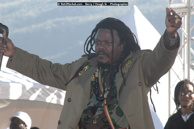 Luciano at Tru-Juice Rebel Salute 2008 - The 15th staging of Tru-Juice Rebel Salute, Saturday, January 12, 2008, Port Kaiser Sports Club, St. Elizabeth, Jamaica W.I. - Photographs by Net2Market.com - Barry J. Hough Sr, Photographer - Negril Travel Guide, Negril Jamaica WI - http://www.negriltravelguide.com - info@negriltravelguide.com...!