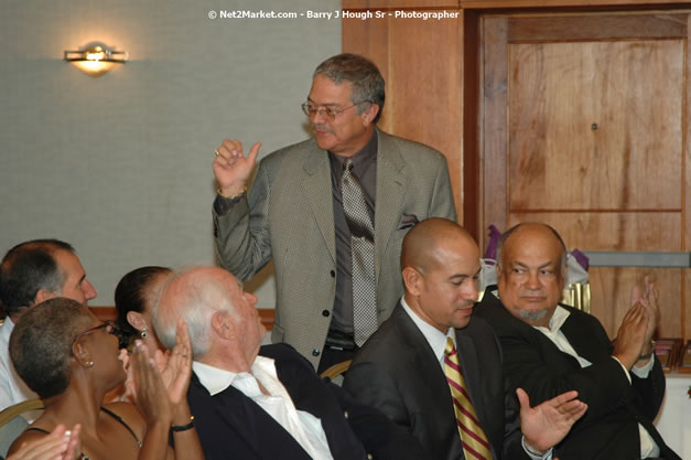 Red Cap Porters Awards - Minister of Tourism, Hon. Edmund Bartlett - Director of Tourism, Basil Smith - Friday, December 14, 2007 - Holiday Inn Sunspree, Montego Bay, Jamaica W.I. - Photographs by Net2Market.com - Barry J. Hough Sr, Photographer - Negril Travel Guide, Negril Jamaica WI - http://www.negriltravelguide.com - info@negriltravelguide.com...!