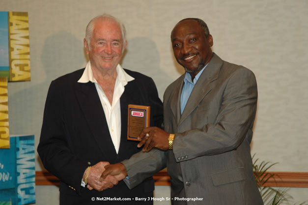 Red Cap Porters Awards - Minister of Tourism, Hon. Edmund Bartlett - Director of Tourism, Basil Smith - Friday, December 14, 2007 - Holiday Inn Sunspree, Montego Bay, Jamaica W.I. - Photographs by Net2Market.com - Barry J. Hough Sr, Photographer - Negril Travel Guide, Negril Jamaica WI - http://www.negriltravelguide.com - info@negriltravelguide.com...!