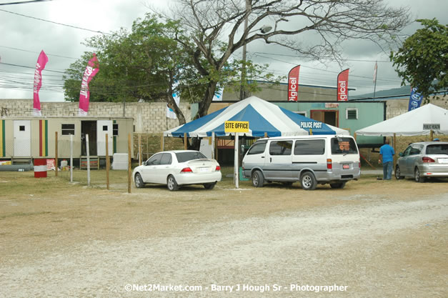 Venue Under Construction - Wednesday, July 18, 2007 - Red Stripe Reggae Sumfest at Catherine Hall, Montego Bay, St Jamaica, Jamaica W.I. - Negril Travel Guide.com, Negril Jamaica WI - http://www.negriltravelguide.com - info@negriltravelguide.com...!