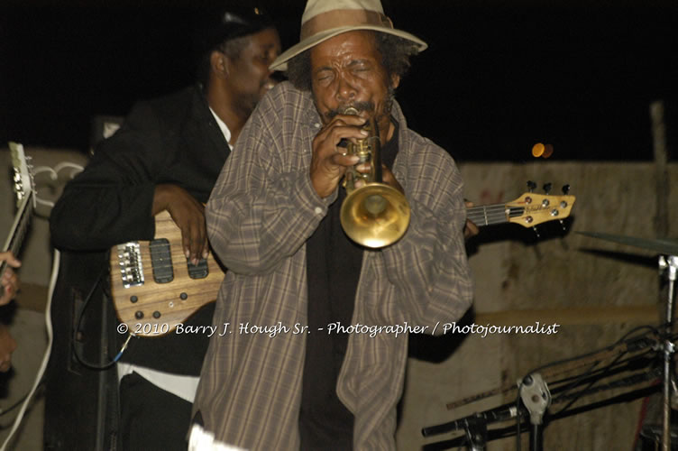 Toots and the Maytals - Grammy Award Winner @ Negril Fest - Presented by Money Cologne Promotions - Special Guest Star Jamaica Michael Jackson, Stama, Adeebe - Backed by Hurricane Band, MC Rev. BB on January 6, 2010 @ Roots Bamboo, Norman Manley Boulevard, Negril, Westmoreland, Jamaica W.I. - Photographs by Net2Market.com - Barry J. Hough Sr, Photographer/Photojournalist - The Negril Travel Guide - Negril's and Jamaica's Number One Concert Photography Web Site with over 40,000 Jamaican Concert photographs Published -  Negril Travel Guide, Negril Jamaica WI - http://www.negriltravelguide.com - info@negriltravelguide.com...!