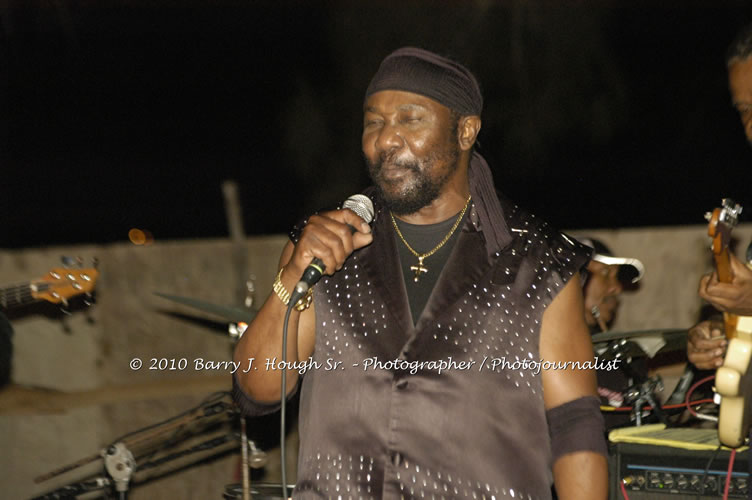 Toots and the Maytals - Grammy Award Winner @ Negril Fest - Presented by Money Cologne Promotions - Special Guest Star Jamaica Michael Jackson, Stama, Adeebe - Backed by Hurricane Band, MC Rev. BB on January 6, 2010 @ Roots Bamboo, Norman Manley Boulevard, Negril, Westmoreland, Jamaica W.I. - Photographs by Net2Market.com - Barry J. Hough Sr, Photographer/Photojournalist - The Negril Travel Guide - Negril's and Jamaica's Number One Concert Photography Web Site with over 40,000 Jamaican Concert photographs Published -  Negril Travel Guide, Negril Jamaica WI - http://www.negriltravelguide.com - info@negriltravelguide.com...!