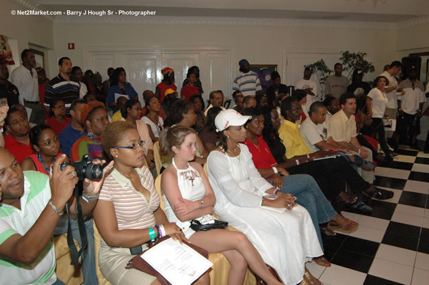 Press Conference Half Moon - Ignition - The Internation Fire Blazes - Friday, July 21, 2006 - Montego Bay, Jamaica - Negril Travel Guide, Negril Jamaica WI - http://www.negriltravelguide.com - info@negriltravelguide.com...!