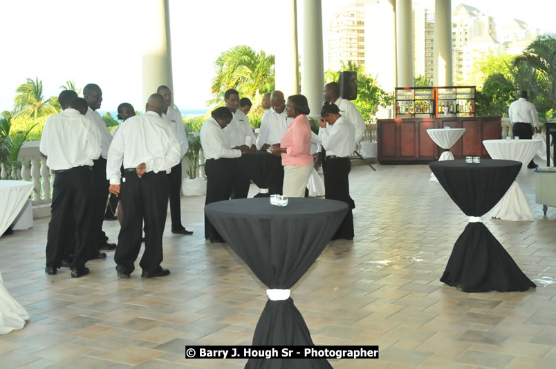 The Ministry of Tourism - Tourism Service Excellence Awards Ceremony held at the Ritz Carlton Rose Rall Golf and Spa Resort, Montego Bay on Friday, April 24, 2009 - Photographs by Net2Market.com - Barry J. Hough Sr. Photojournalist/Photograper - Photographs taken with a Nikon D300 - Negril Travel Guide, Negril Jamaica WI - http://www.negriltravelguide.com - info@negriltravelguide.com...!