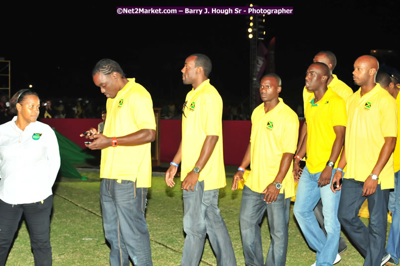 Jamaica's Athletes Celebration - Western Olympics Sports Gala & Trelawny Homecoming - Wednesday, October 8, 2008 - Photographs by Net2Market.com - Barry J. Hough Sr. Photojournalist/Photograper - Photographs taken with a Nikon D300 - Negril Travel Guide, Negril Jamaica WI - http://www.negriltravelguide.com - info@negriltravelguide.com...!