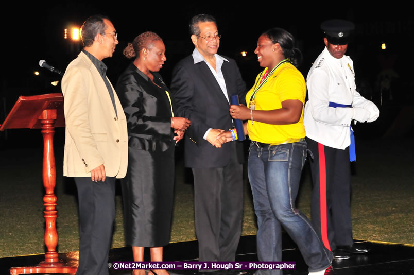 Jamaica's Athletes Celebration - Western Olympics Sports Gala & Trelawny Homecoming - Wednesday, October 8, 2008 - Photographs by Net2Market.com - Barry J. Hough Sr. Photojournalist/Photograper - Photographs taken with a Nikon D300 - Negril Travel Guide, Negril Jamaica WI - http://www.negriltravelguide.com - info@negriltravelguide.com...!